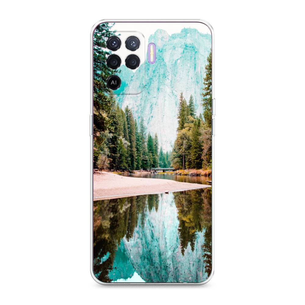 

Чехол Awog на Oppo Reno 5 Lite "Горы 11", Разноцветный, 255150-4