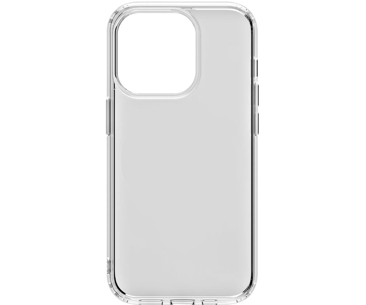 

Клип-кейс LuxCase для Apple iPhone 15 Pro Max Transparent, Прозрачный