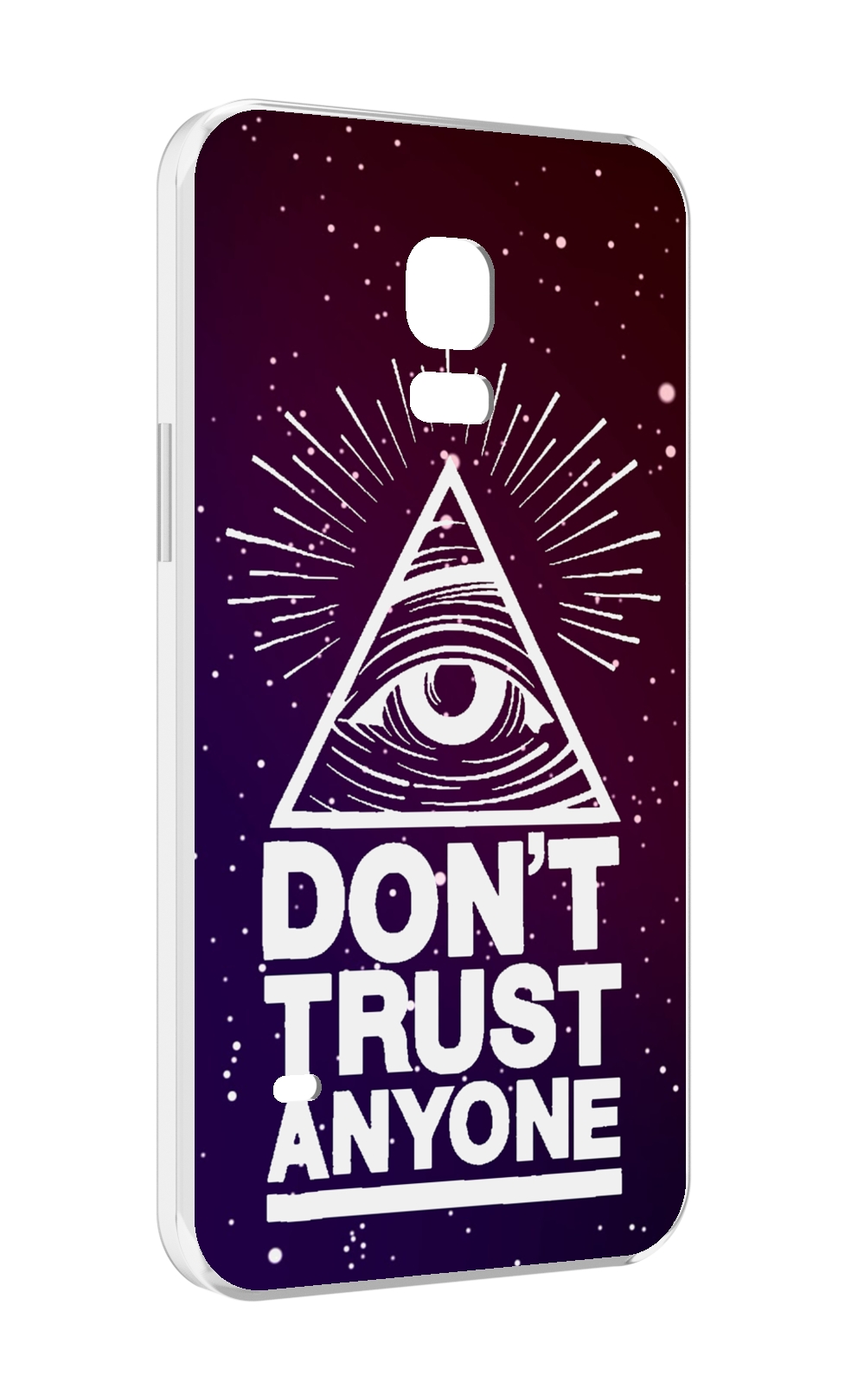 

Чехол MyPads Не-доверяй для Samsung Galaxy S5 mini, Прозрачный, Tocco
