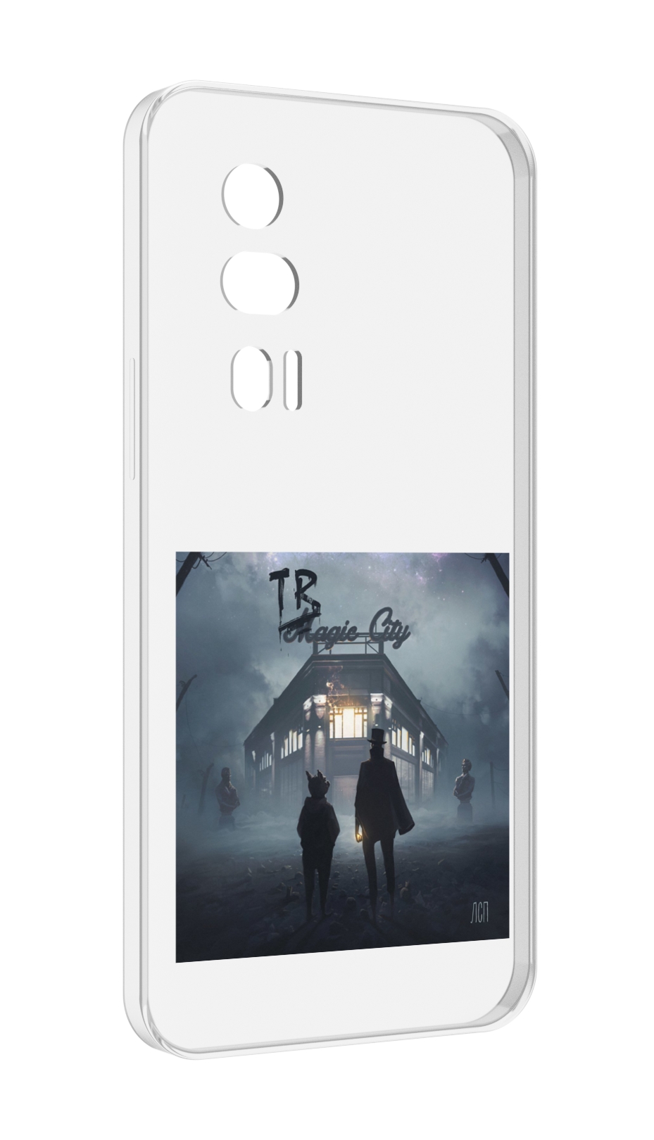 

Чехол MyPads Tragic City ЛСП для Xiaomi Redmi K60 противоударный, Tocco
