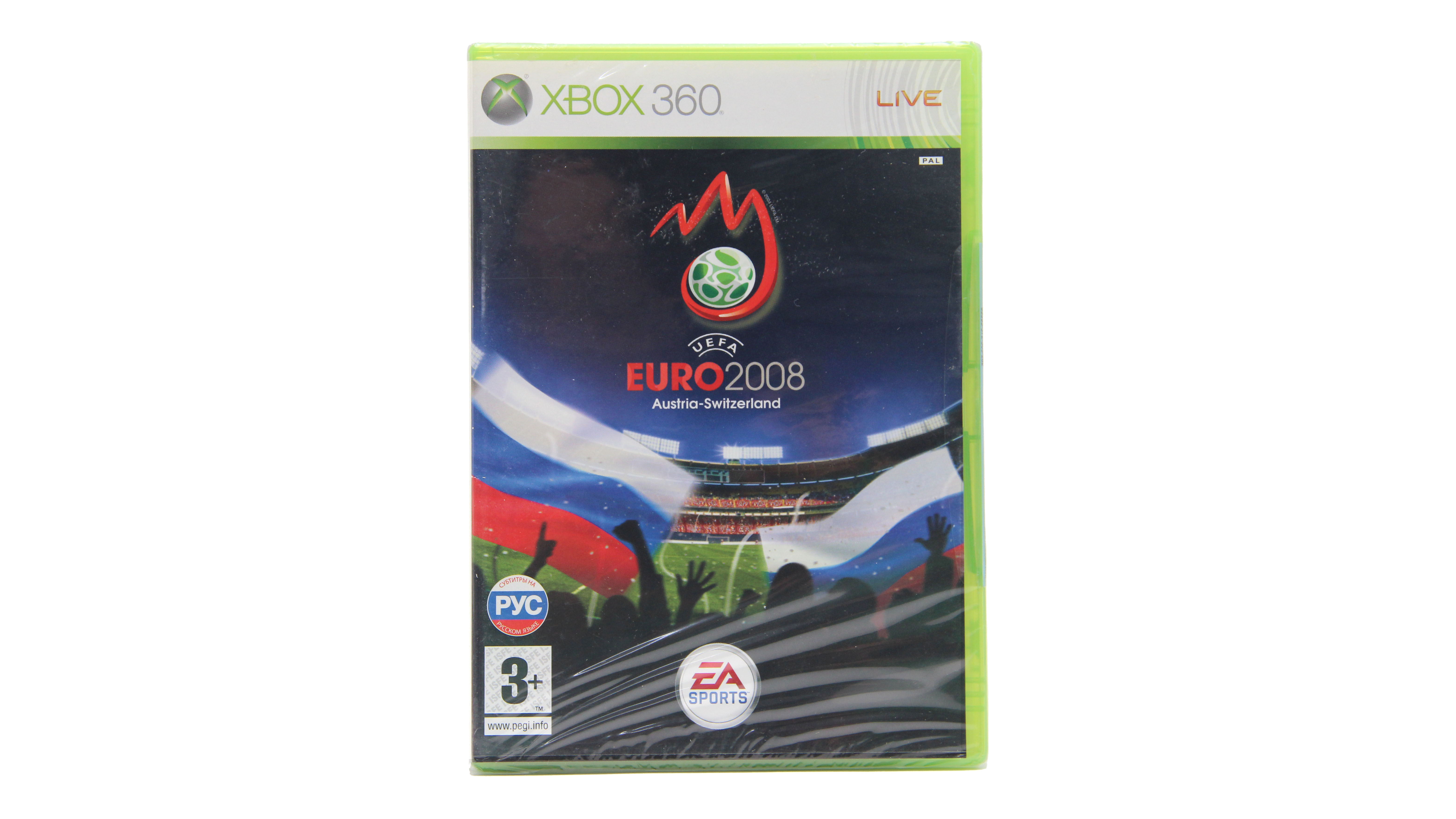 Игра UEFA Euro 2008 Xbox 360 русские субтитры 3225₽