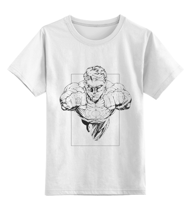 

Детская футболка Printio Зеленый фонарь цв.белый р.164, 0000000752252