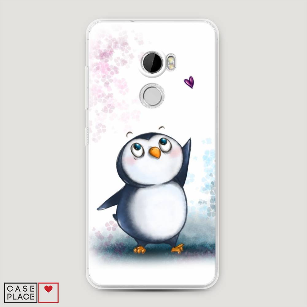 

Чехол Awog на HTC One X10 / Эйчтиси One X10 "Пингвин и сердечко", 101850-1