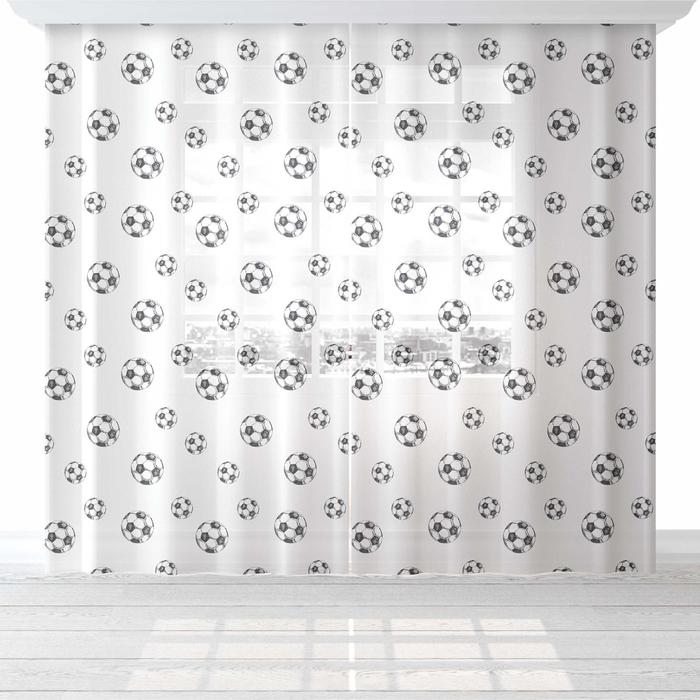 

Комплект тюлей "Этель" Goal, 145*260 см-2 шт, 100% п/э, Этель Sport collection