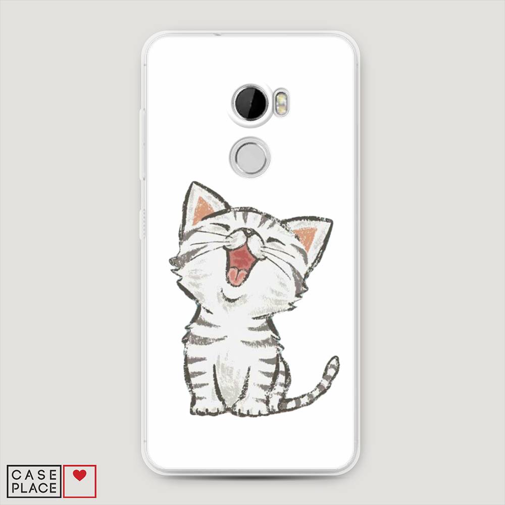 

Чехол Awog на HTC One X10 / Эйчтиси One X10 "Котенок рисованный", 101850-1
