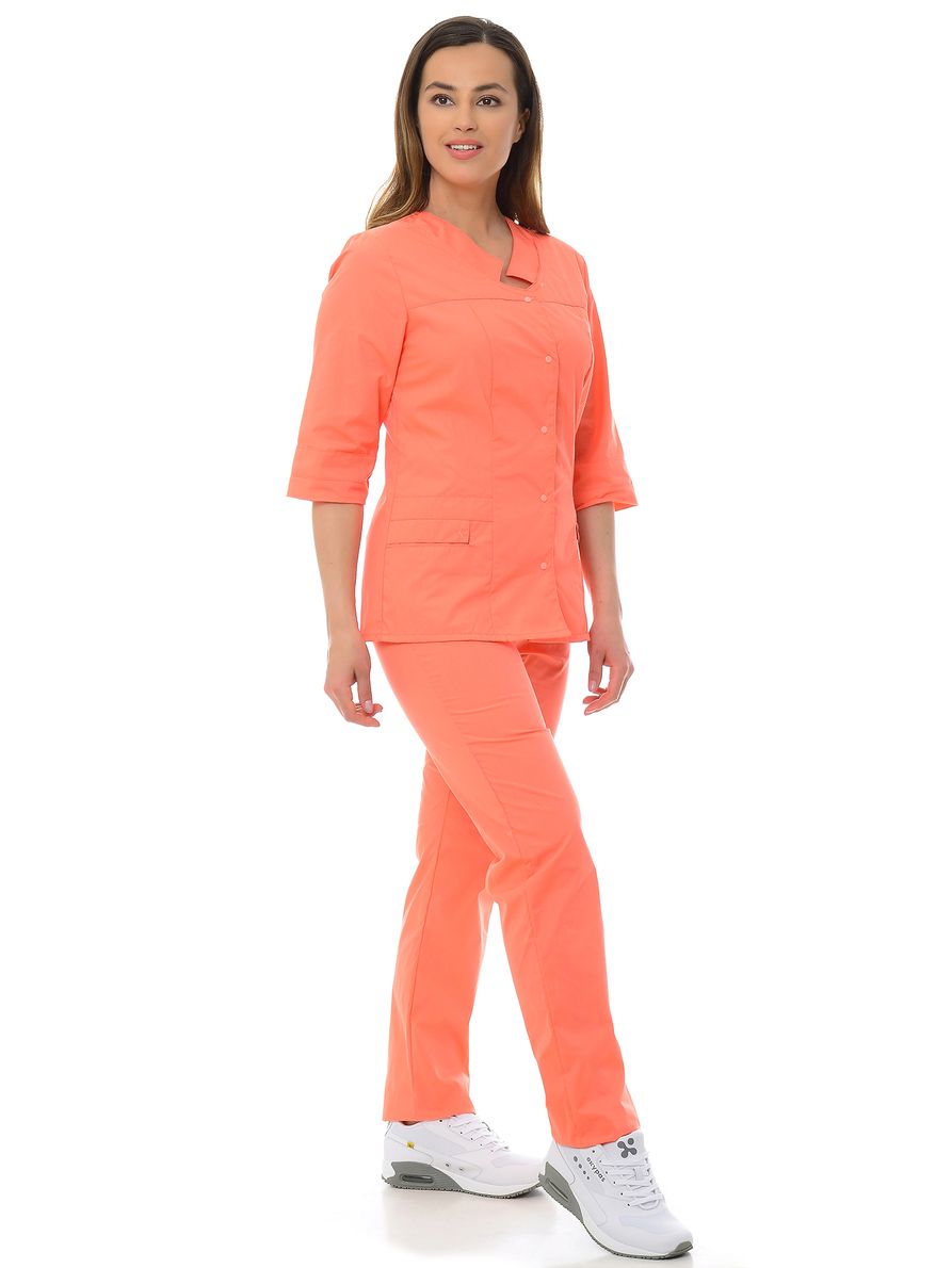 фото Костюм медицинский женский medicalwear милора 113 розовый 52 ru