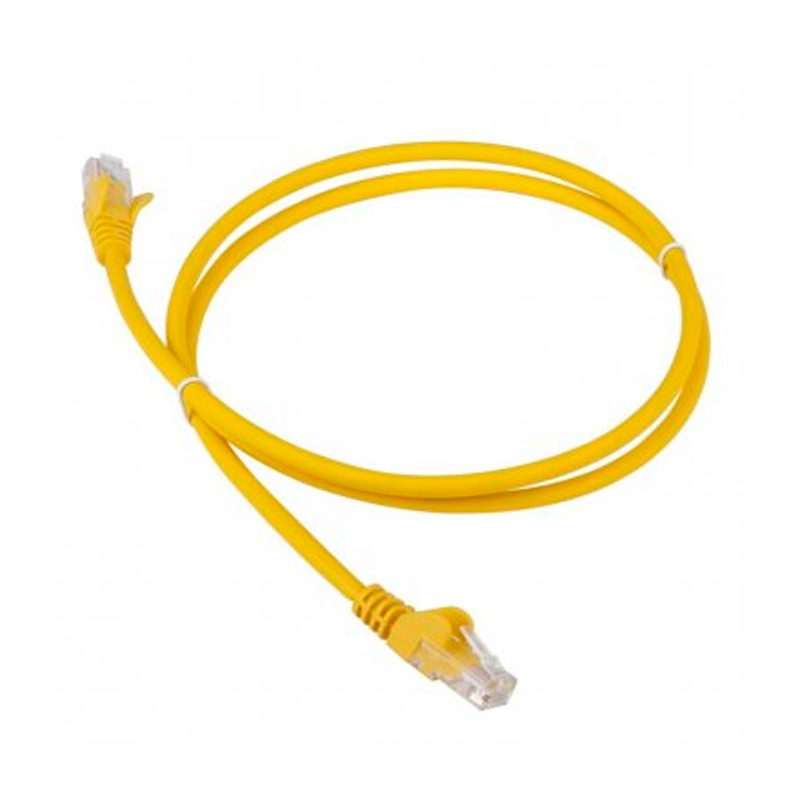 Патч-корд Lanmaster RJ45 - RJ45 вилка-вилка 3м (LAN-PC45/U6-3.0-YL) желтый