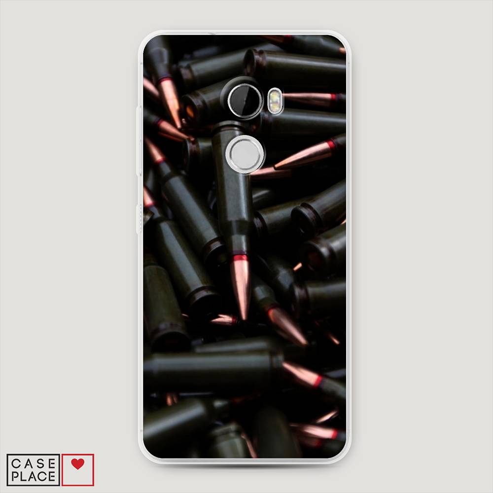

Чехол Awog на HTC One X10 / Эйчтиси One X10 "Пули черные", 101850-5