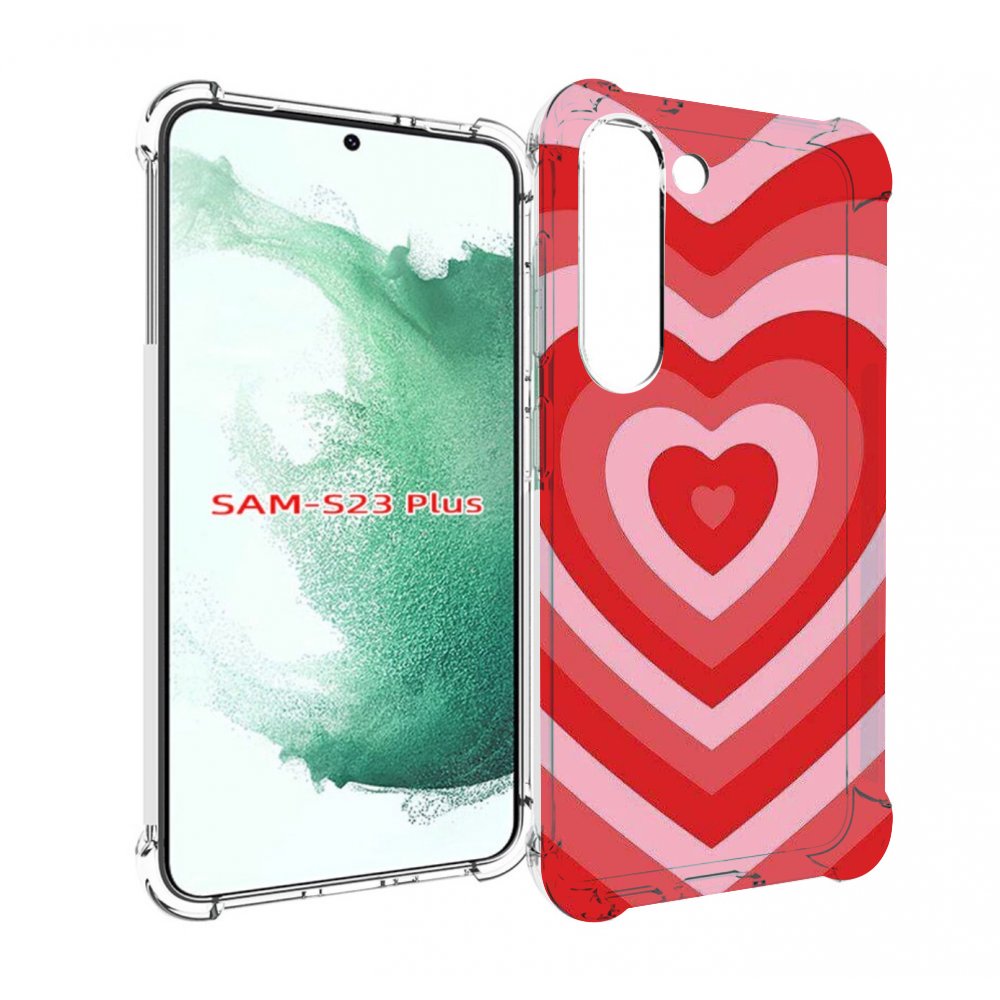 

Чехол MyPads завораживающее сердце женский для Samsung Galaxy S23 Plus +, Прозрачный, Tocco