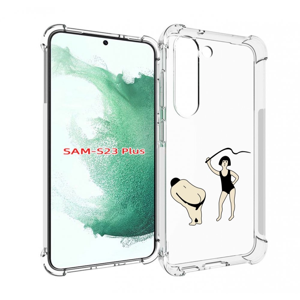 Чехол MyPads женщина-наказывает для Samsung Galaxy S23 Plus +