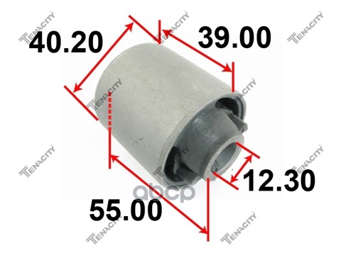 фото Сайлентблок задней продольной тяги tenacity арт. aamto1096