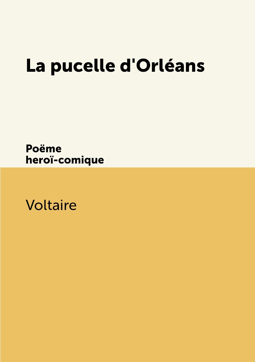 

La pucelle d'Orleans