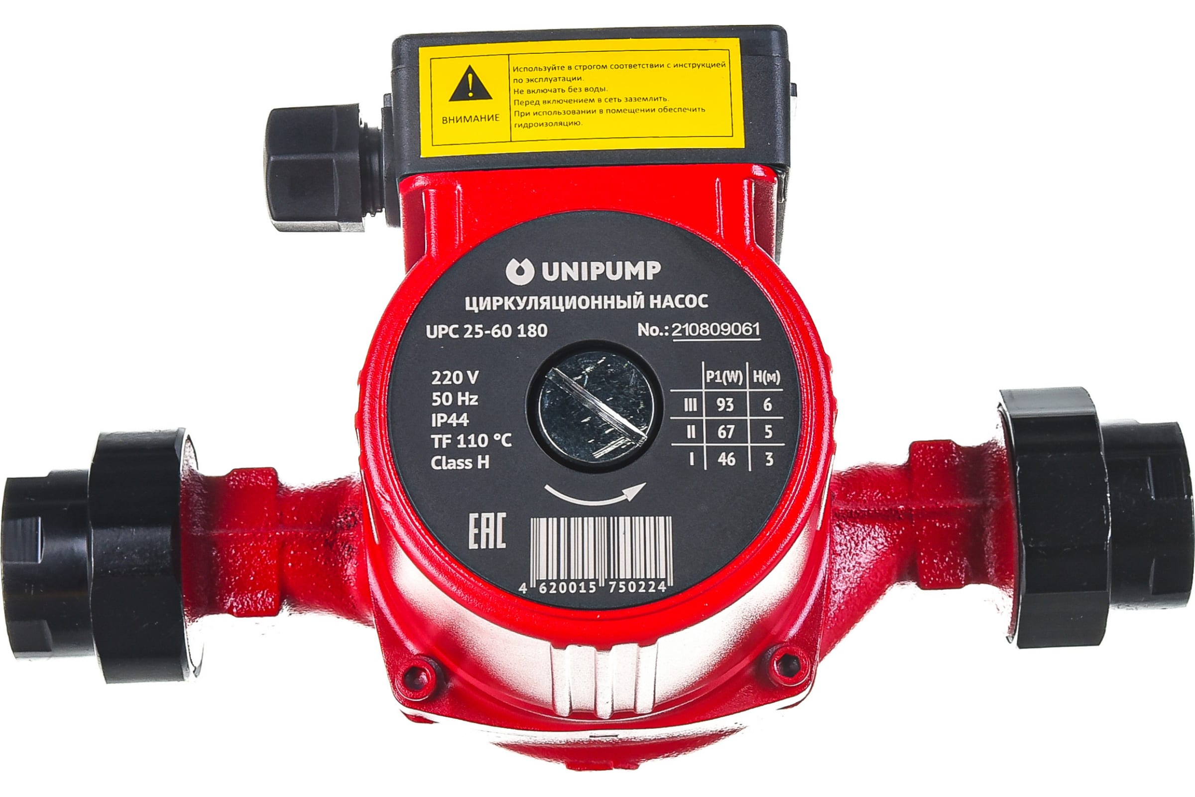 Циркуляционный насос UNIPUMP UPС 25-60 180