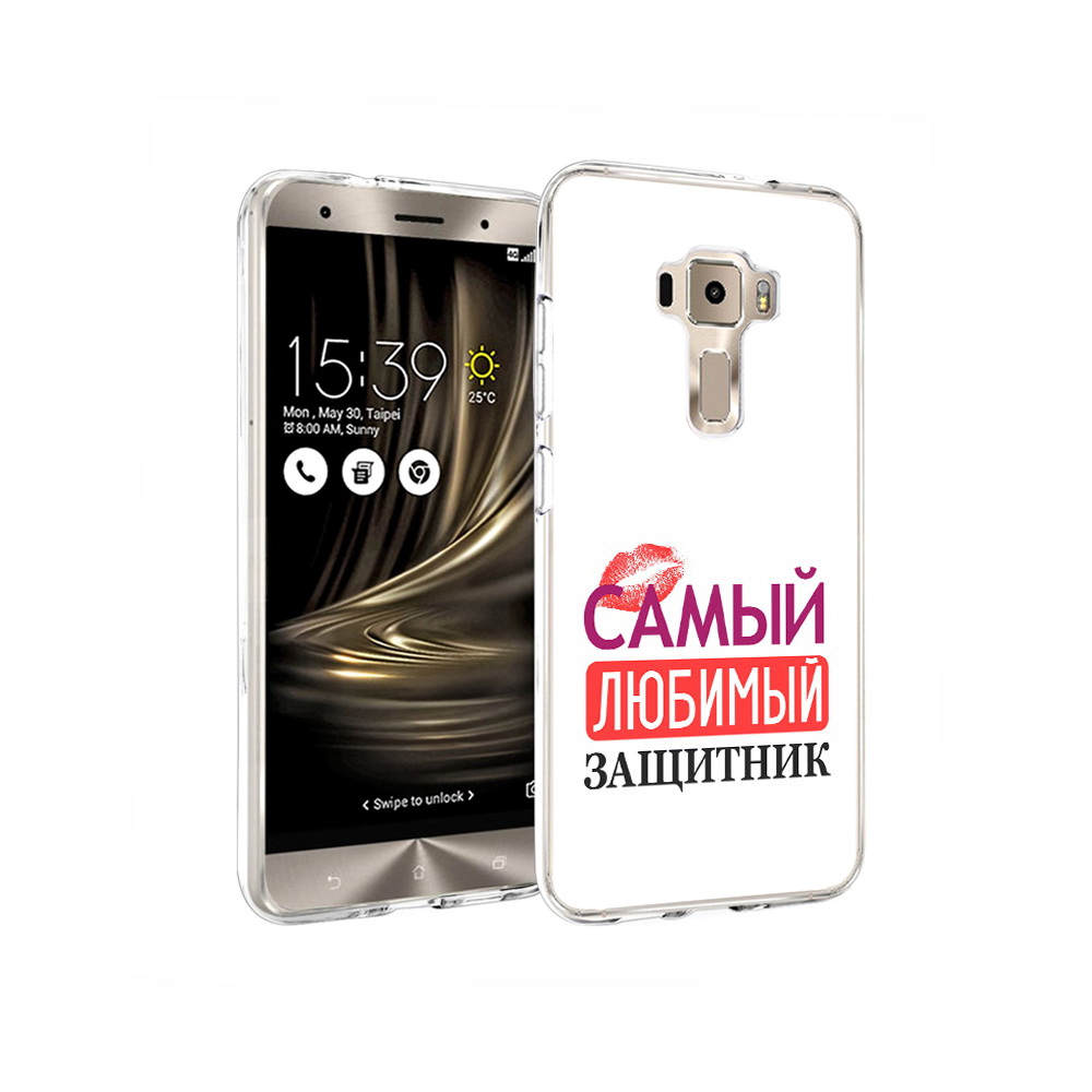 

Чехол MyPads Tocco для Asus ZenFone 3 любимый защитник, Прозрачный, Tocco