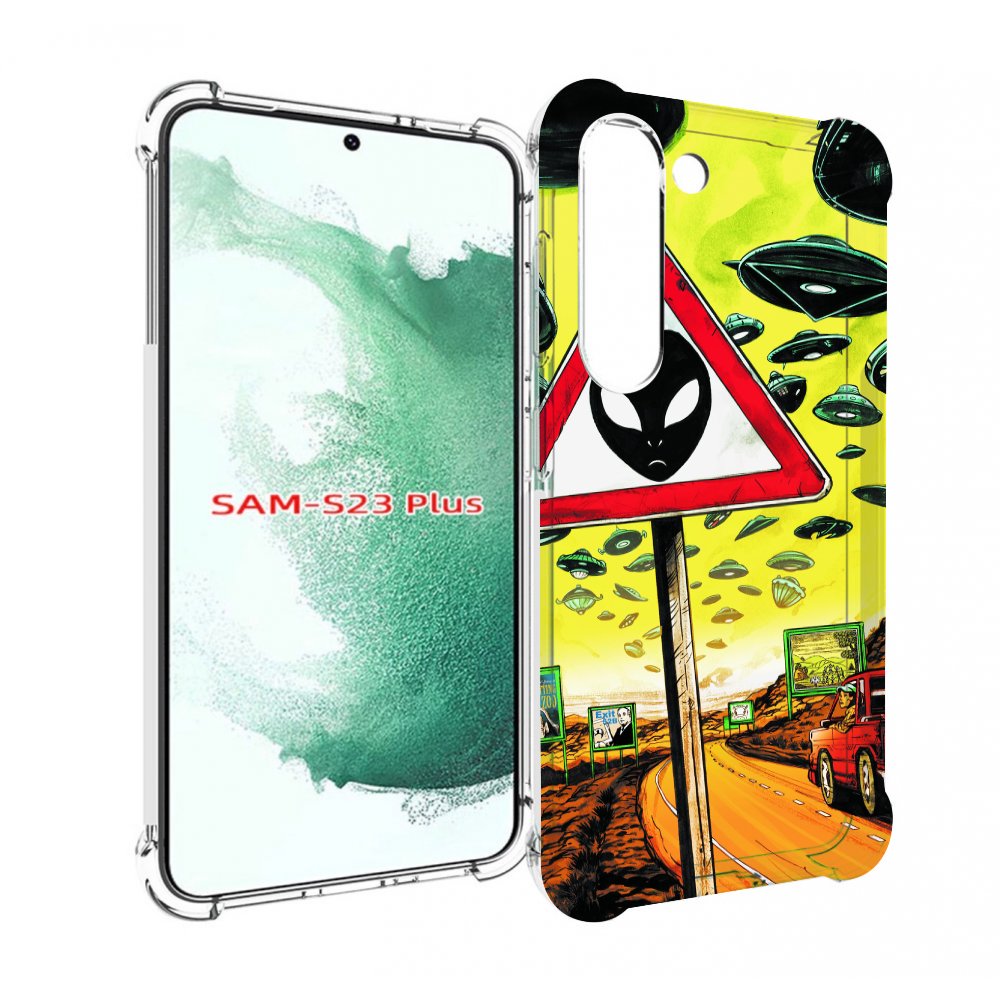 

Чехол MyPads дорога к инопланетянам для Samsung Galaxy S23 Plus +, Прозрачный, Tocco