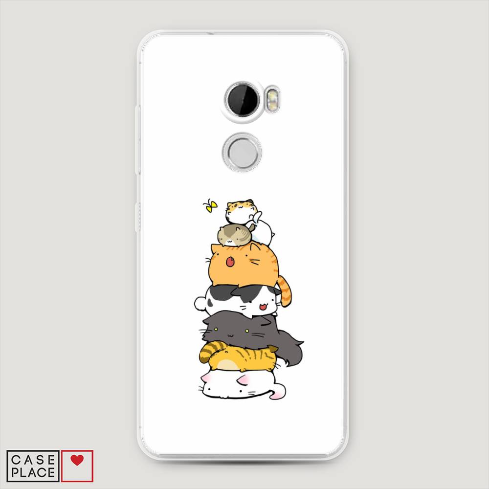 

Чехол Awog на HTC One X10 / Эйчтиси One X10 "Бутерброд из котиков", 101850-10