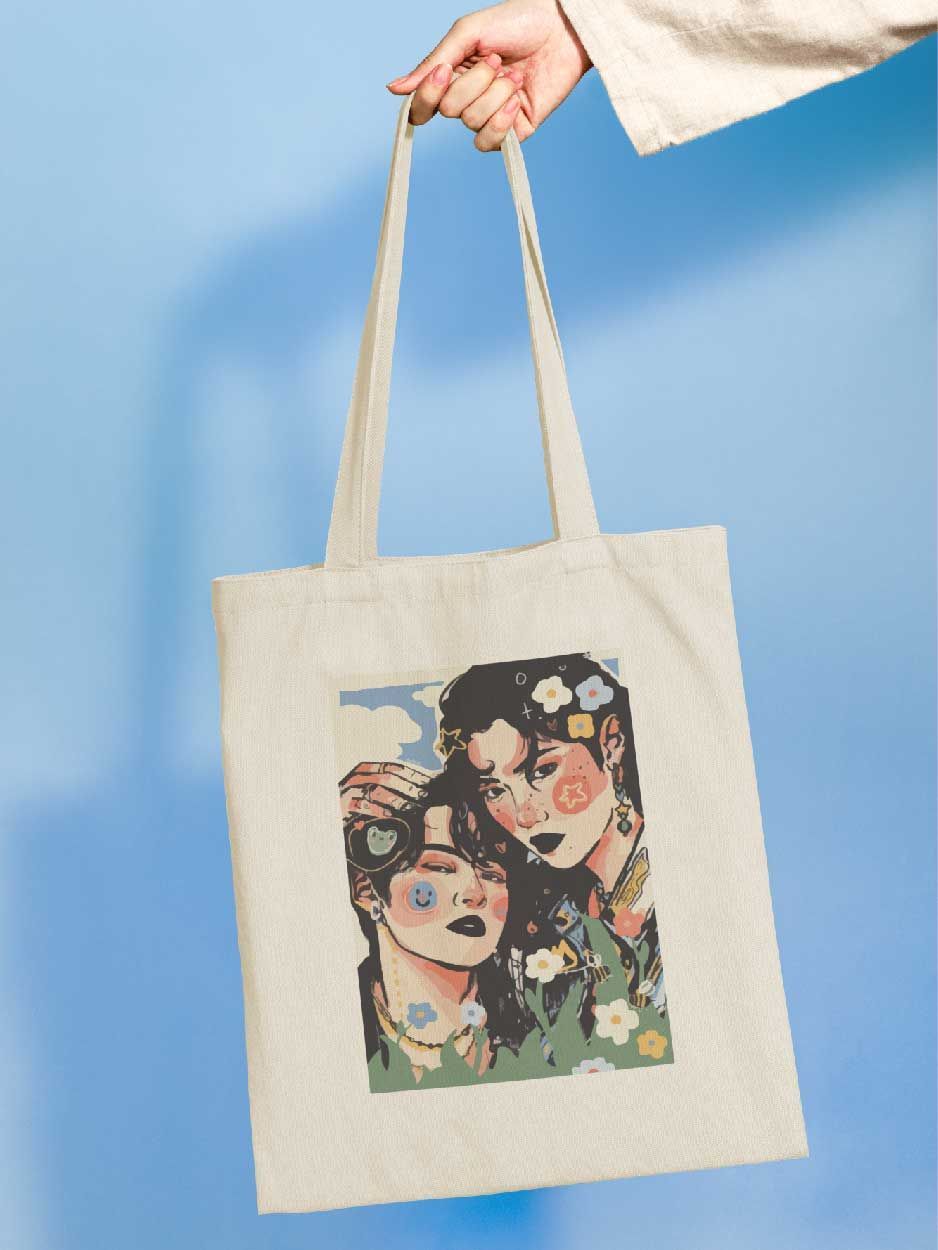 

Сумка женская jojo print shpr-166 бежевая, Бежевый, shpr-bts_Stray Kids 166