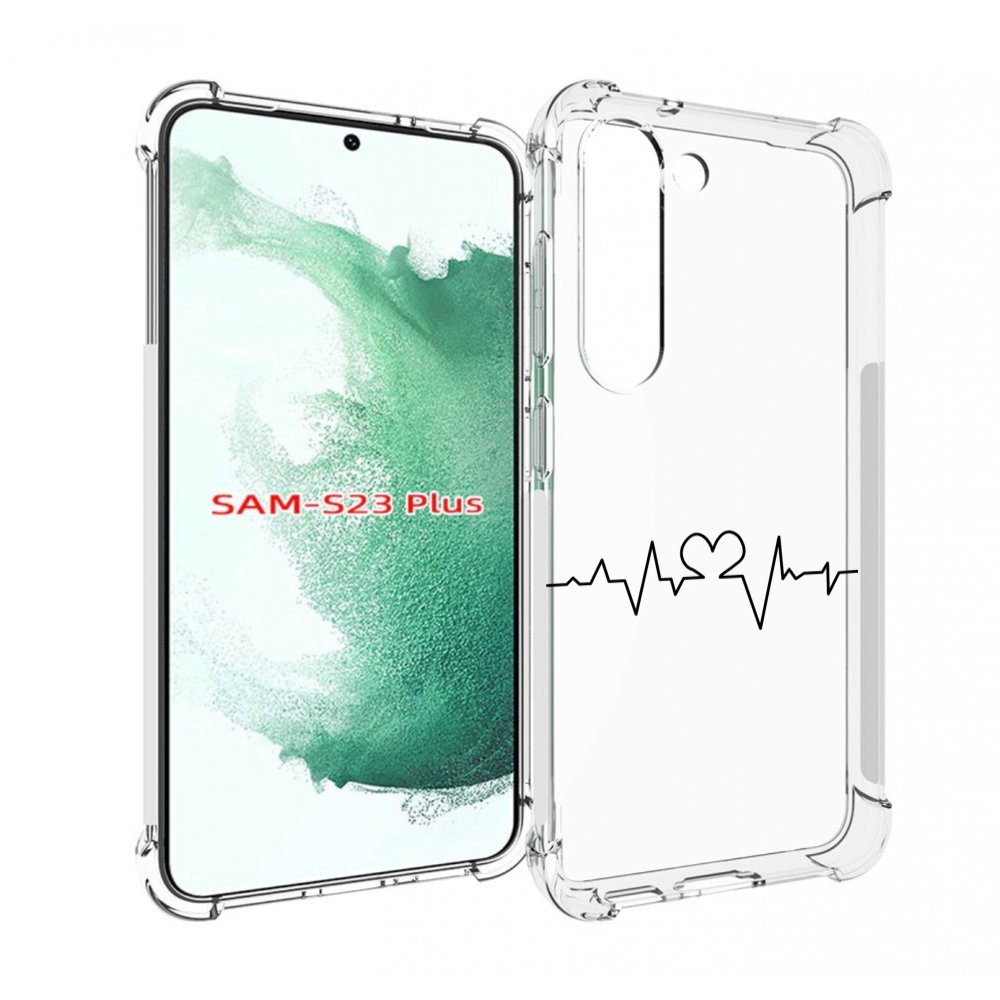 

Чехол MyPads диаграмма-любви для Samsung Galaxy S23 Plus +, Прозрачный, Tocco