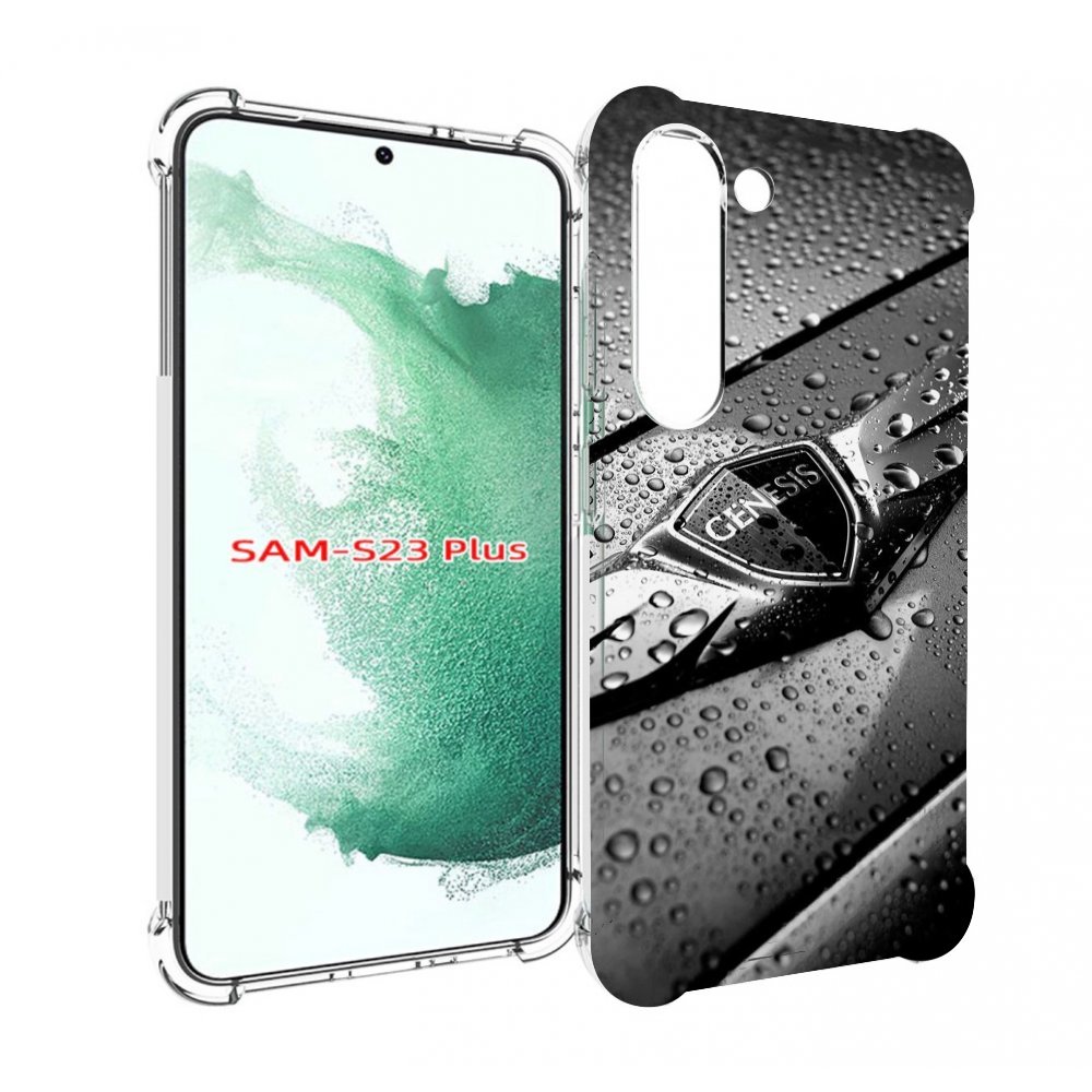 

Чехол MyPads genesis 2 мужской для Samsung Galaxy S23 Plus +, Прозрачный, Tocco
