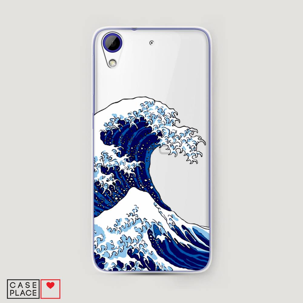 

Чехол Awog на HTC Desire 628 / Эйчтиси Дизайр 628 "Волна в Канагаве", Разноцветный, 101650-4