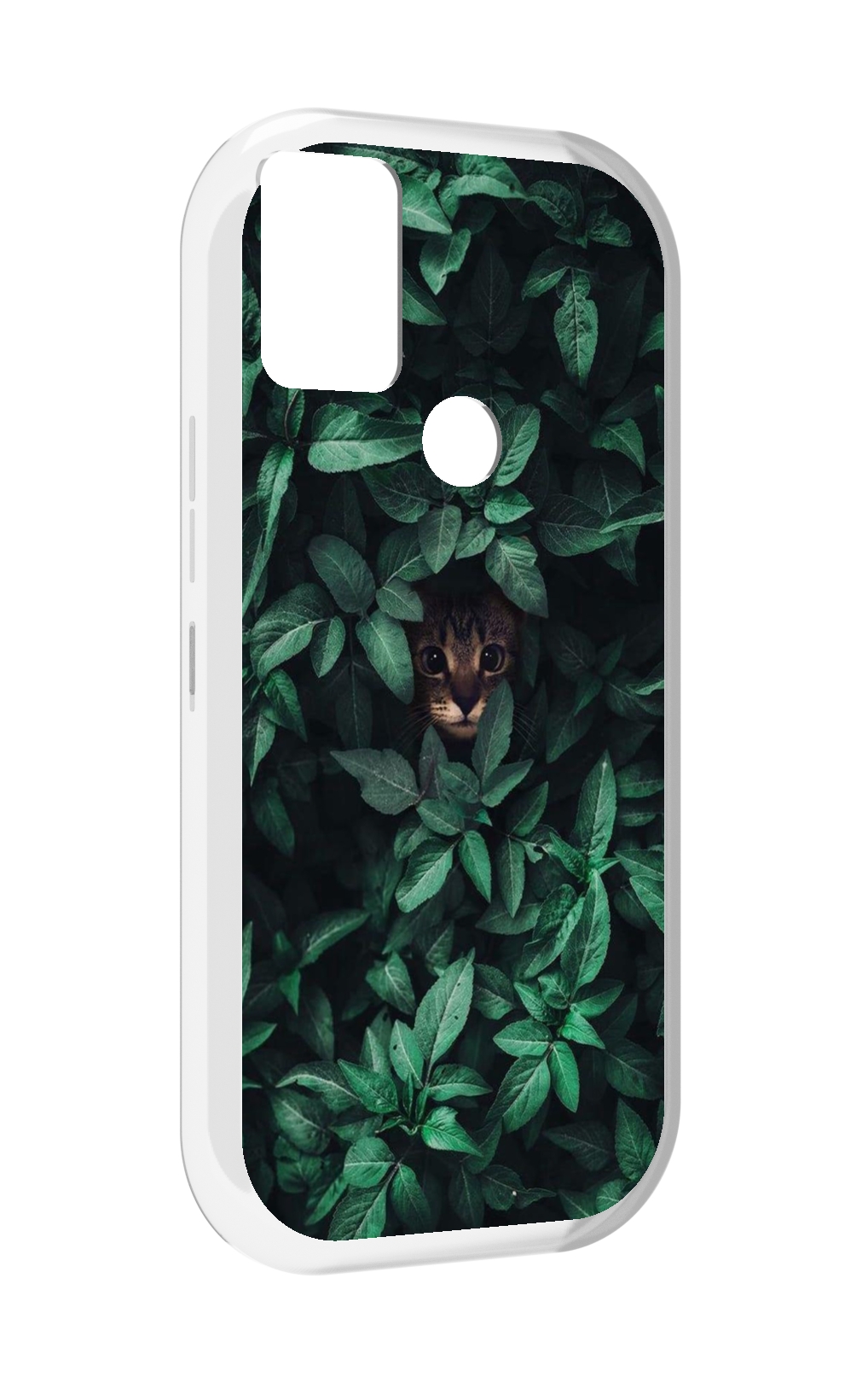 

Чехол MyPads котенок в листьях для UMIDIGI A9, Прозрачный, Tocco