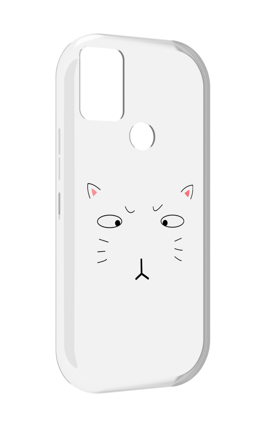 

Чехол MyPads кот-части-лица для UMIDIGI A9, Прозрачный, Tocco