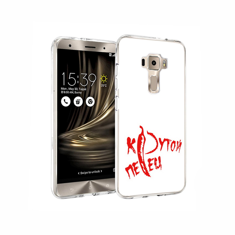 

Чехол MyPads Tocco для Asus ZenFone 3 крутой перец, Прозрачный, Tocco