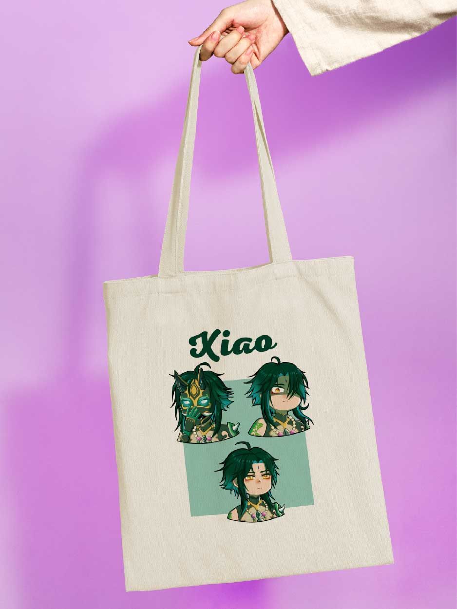 

Сумка женская jojo print shpr-155 бежевая, Бежевый, shpr-genshin_Xiao 155