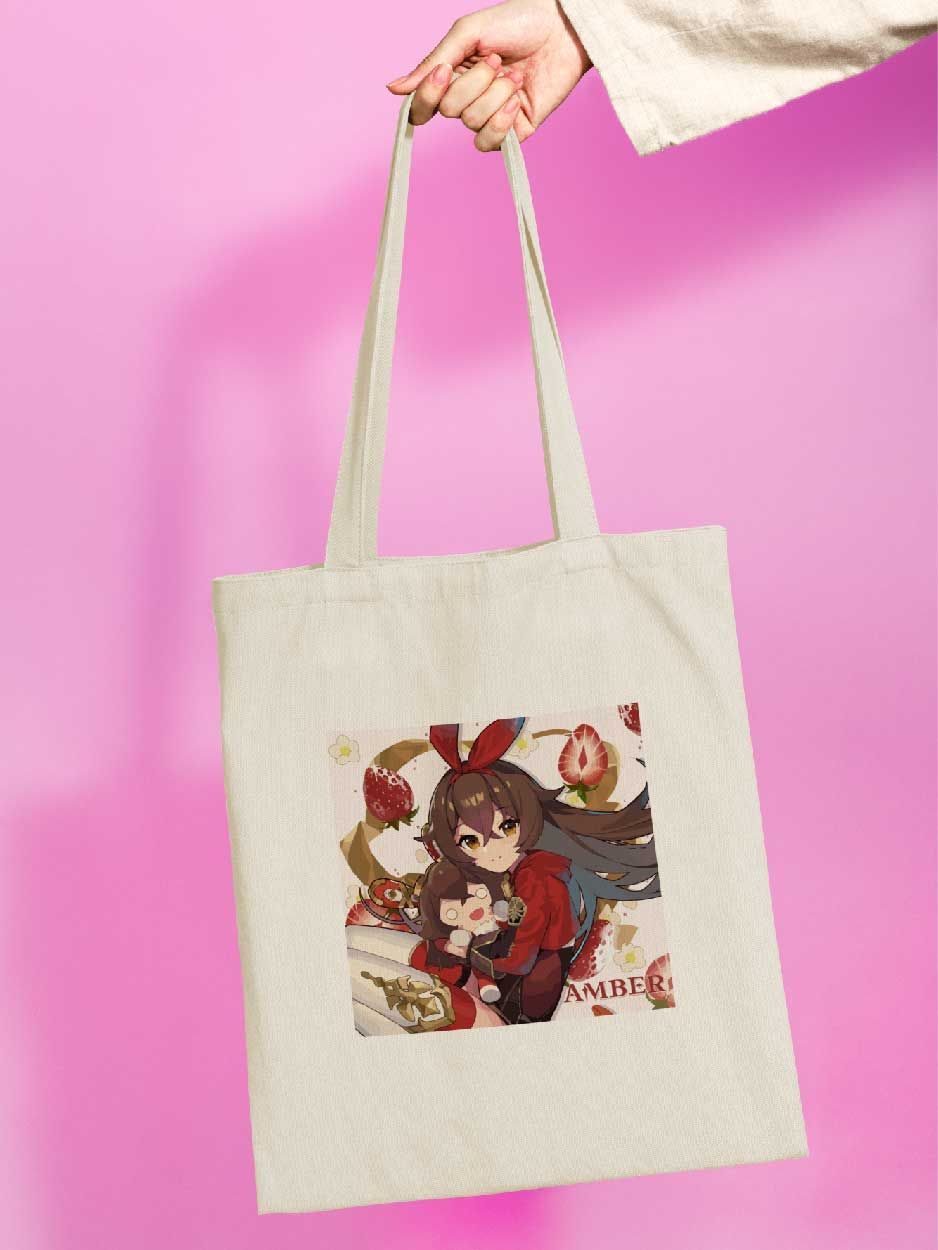 

Сумка женская jojo print shpr-141 бежевая, Бежевый, shpr-genshin_Amber 141