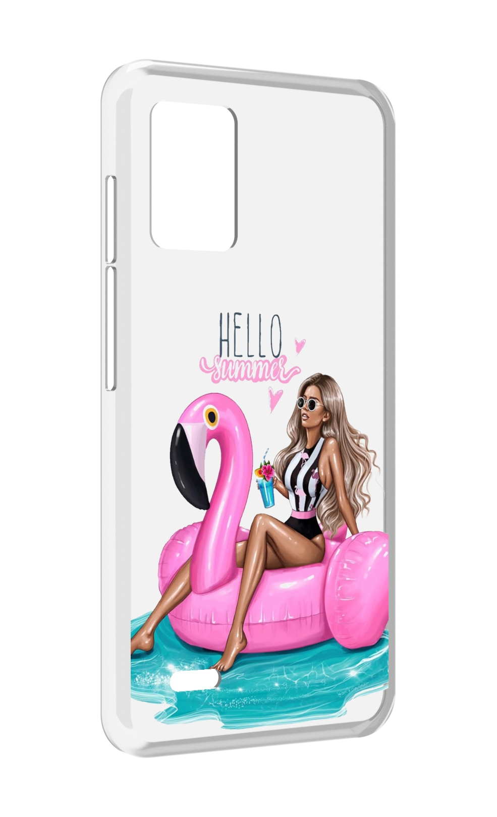 

Чехол MyPads Hello-summer для UMIDIGI Bison X10S / Bison X10G, Прозрачный, Tocco