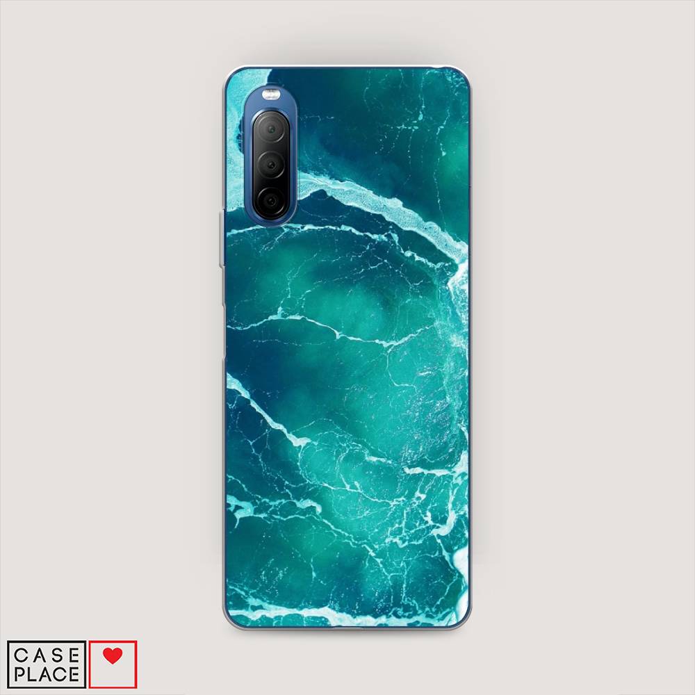 

Чехол Awog на Sony Xperia 10 II "Изумрудный океан", Разноцветный, 54650-4