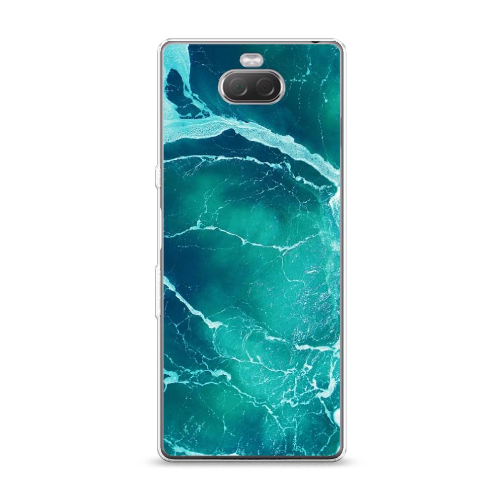 

Чехол Awog на Sony Xperia 10/XA3 "Изумрудный океан", Разноцветный, 54050-4