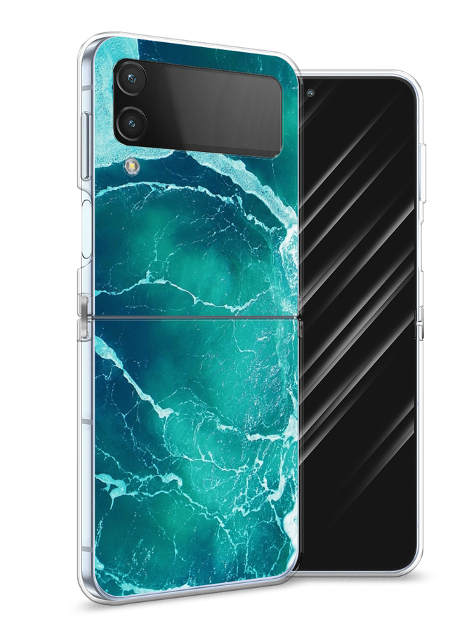 

Чехол Awog на Samsung Galaxy Z Flip 4 / Самсунг Z Flip 4 "Изумрудный океан", Разноцветный, 2106650-4