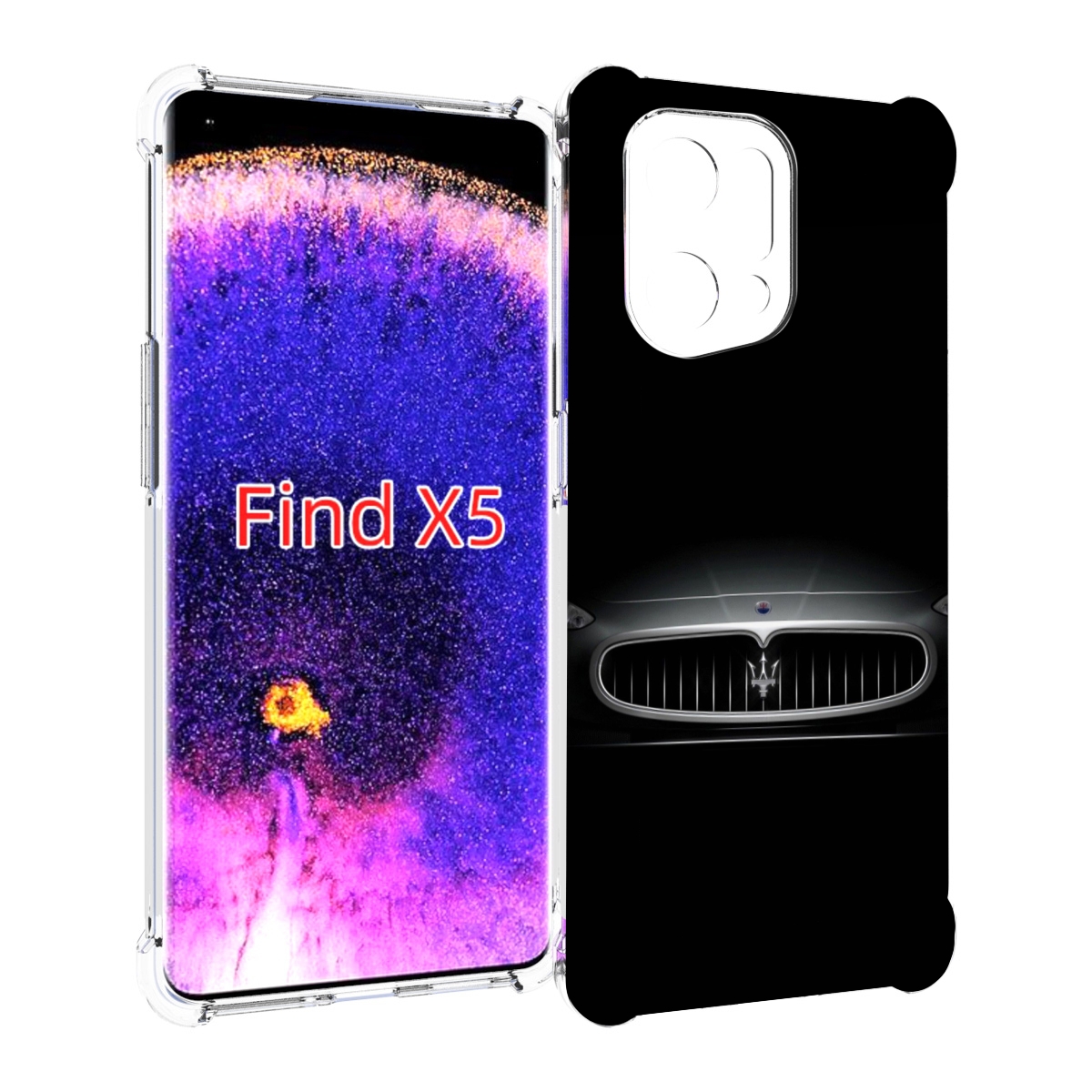 

Чехол MyPads maserati 1женский для Oppo Find X5, Прозрачный, Tocco