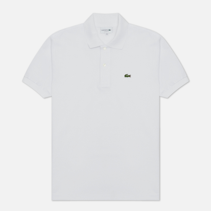 фото Футболка-поло мужская lacoste l1212-001 белая 2xl