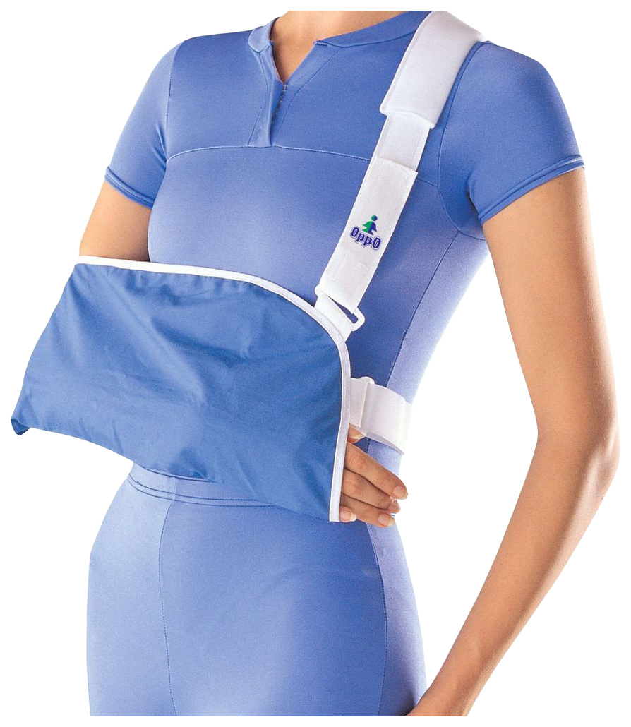 

Бандаж косынка на плечевой сустав и предплечье 3187 OPPO Medical, р, Синий