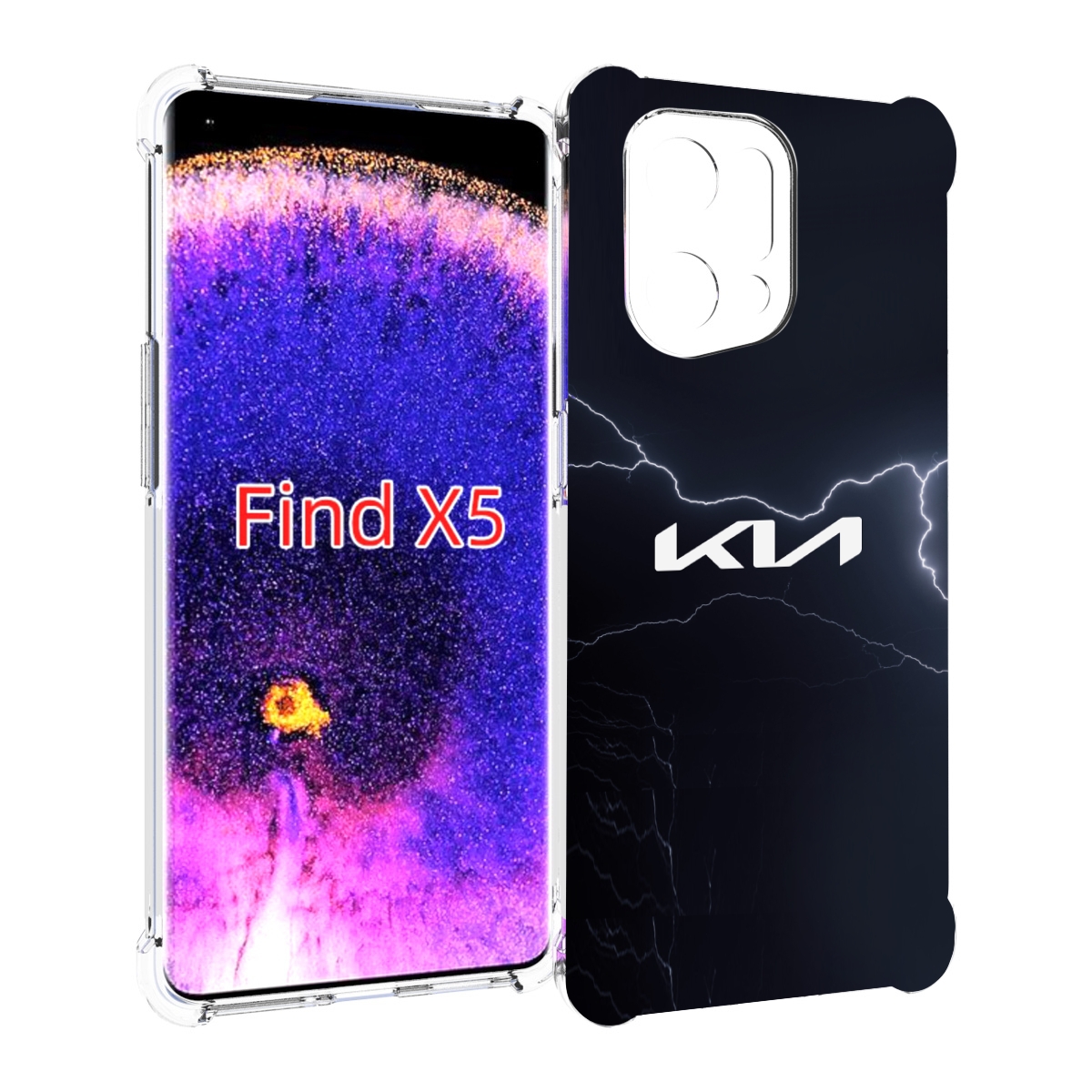 

Чехол MyPads kia 2 для Oppo Find X5, Прозрачный, Tocco