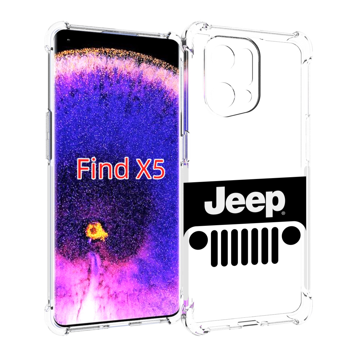

Чехол MyPads jeep-3 мужской для Oppo Find X5, Прозрачный, Tocco