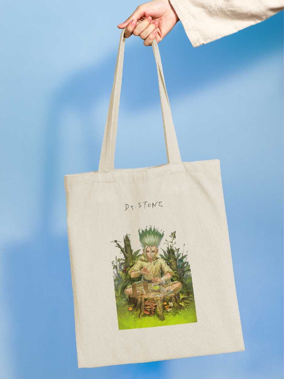 

Сумка женская jojo print shpr-106 бежевая, Бежевый, shpr-anime_Dr. Stone 106