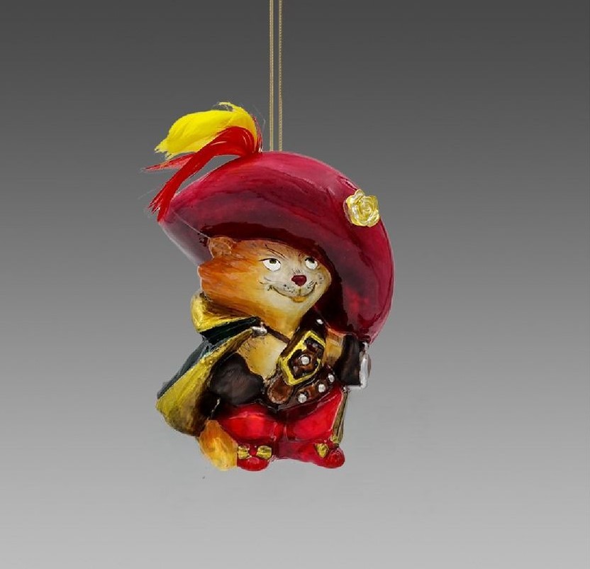 

Игрушка на елку Кот в сапогах, Разноцветный, Игрушка на елку Кот в сапогах
