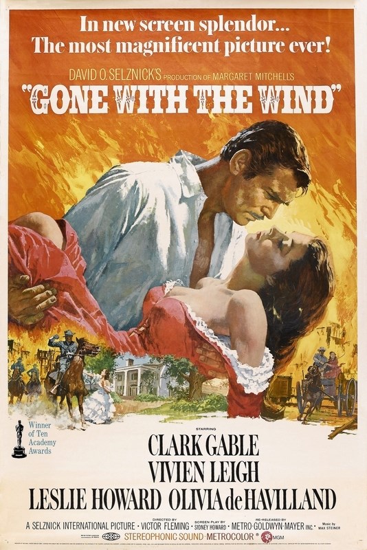 

Постер к фильму "Унесенные ветром" (Gone with the Wind) A4