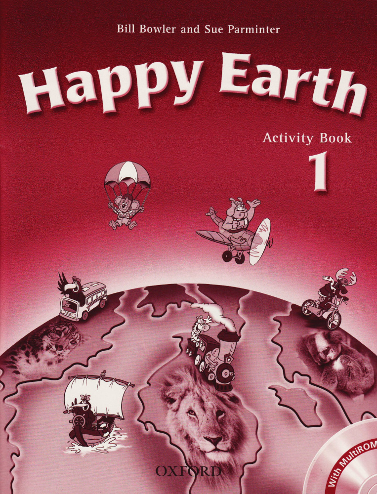 

Книга Happy Earth 1 Activity Book and Multi-ROM Pack