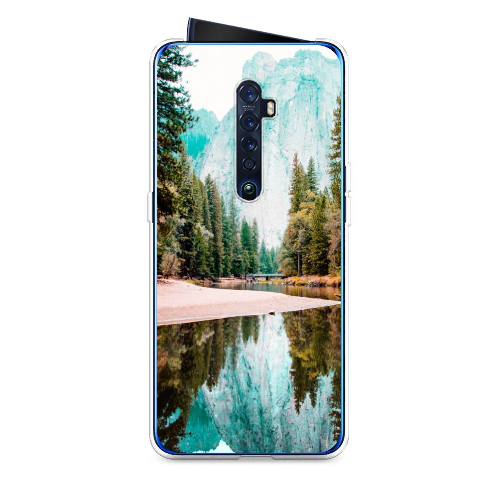 

Чехол Awog на Oppo Reno 2 "Горы 11", Разноцветный, 253550-4