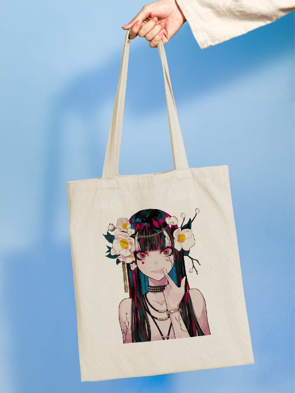 

Сумка женская jojo print shpr-05 бежевая, Бежевый, shpr-anime_anime girl, манга 05