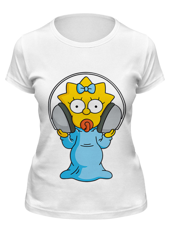 

Футболка женская Printio Мэгги белая 2XL, Мэгги