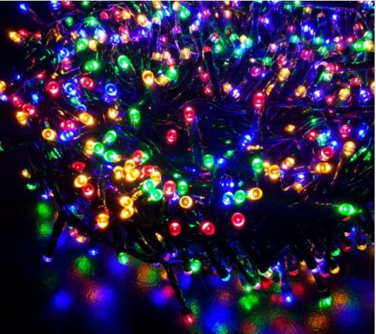 фото Новогодняя электрическая гирлянда winter glade cm370 7,4 м разноцветный