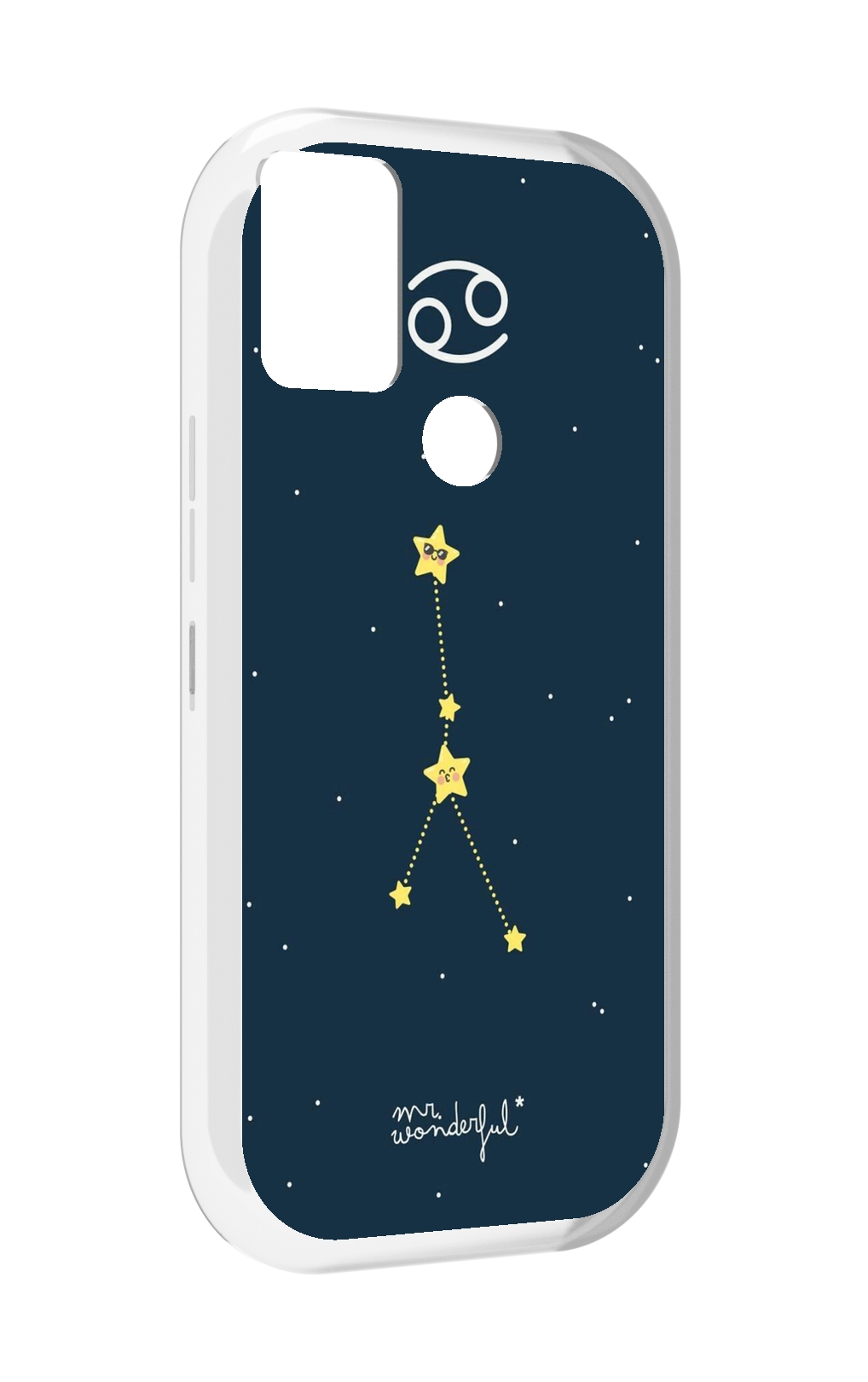 

Чехол MyPads знак-зодиака-рак-3 для UMIDIGI A9, Прозрачный, Tocco