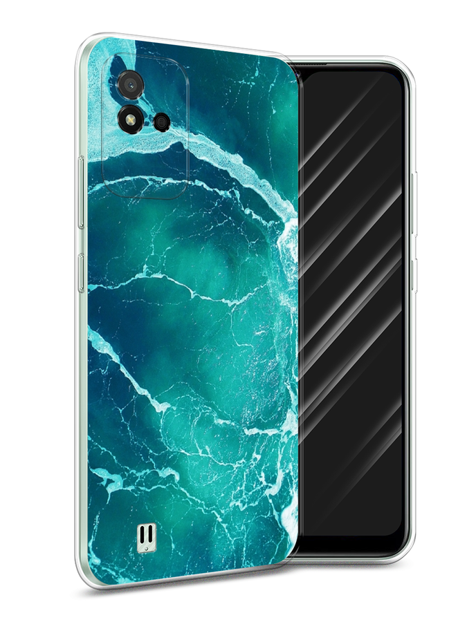 

Чехол Awog на Realme Narzo 50i "Изумрудный океан", Разноцветный, 2510050-4