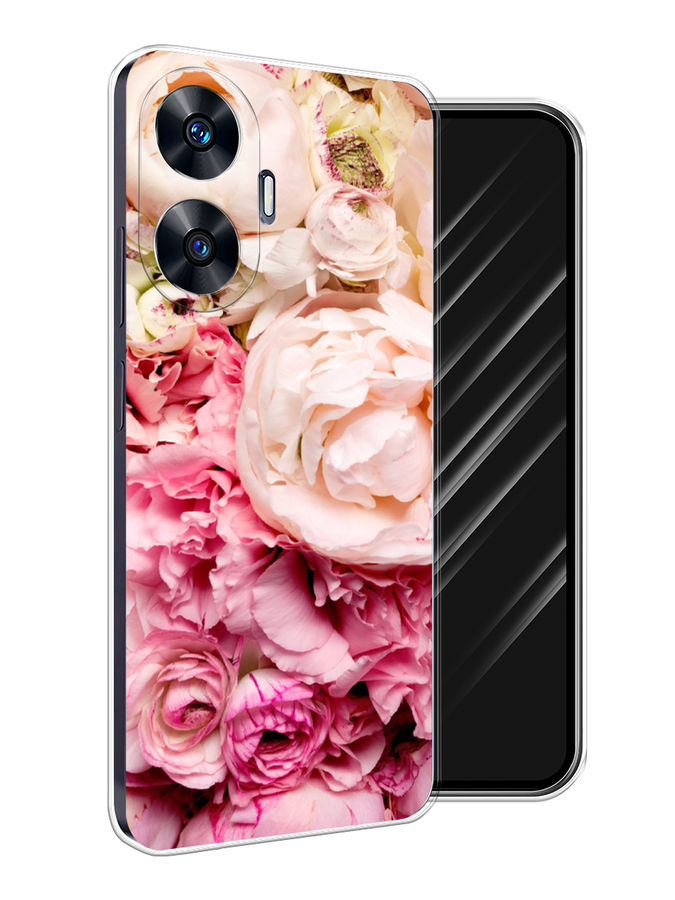 

Чехол Awog на Realme C55 "Пионы яркие", Розовый, 2513850-1