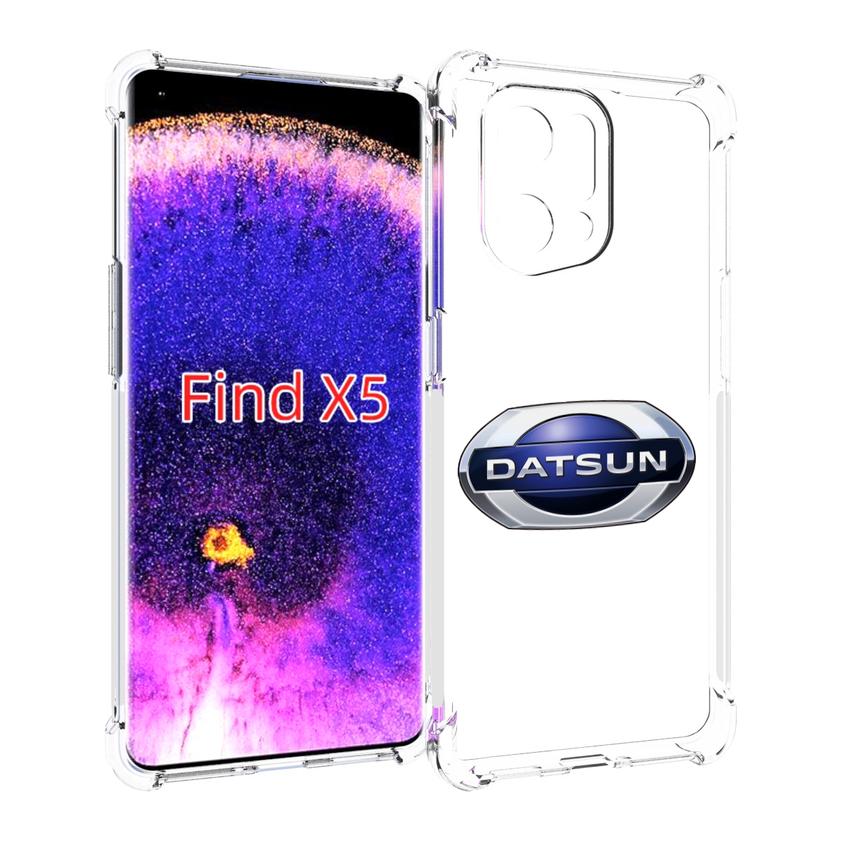 

Чехол MyPads datsun мужской для Oppo Find X5, Прозрачный, Tocco